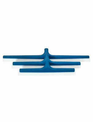 Elive HACCP Vloertrekker met natuurrubber Blauw/Wit 75cm