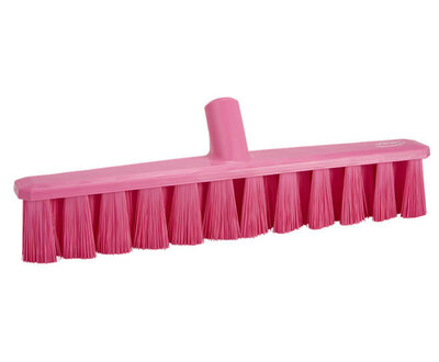 Vikan UST Bezem Medium  Roze 400 mm