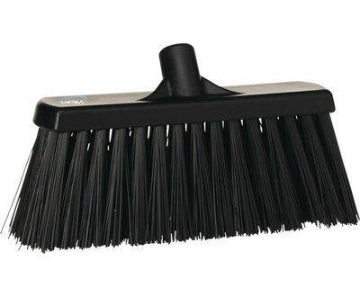 Vikan Zeer Harde Bezem Zwart 330mm