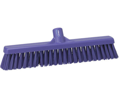 Vikan Hygiëne Bezem Zacht Paars 410mm