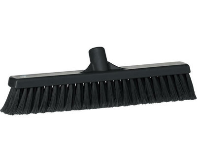 Vikan Zachte Splitbezem Zwart 410mm