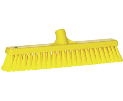 Vikan Zachte Splitbezem Geel 410mm