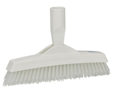 Vikan Voegenborstel Flexibele Nek Extra Hard Wit 225mm