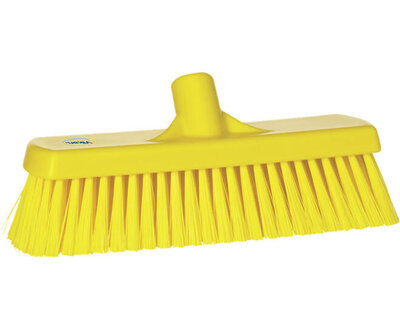 Vikan Medium Vloerbezem Geel  300mm 
