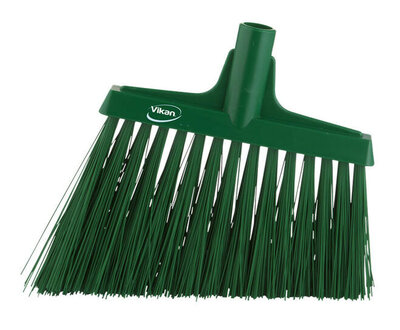 Vikan Harde Hoekbezem Groen 290mm