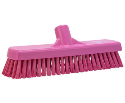 Vikan Harde Vloerschrobber Roze 305mm