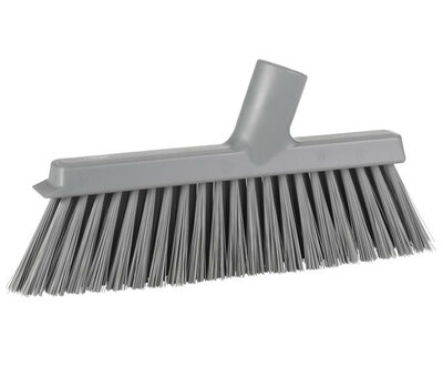 Vikan stofferbezem Haakse Draad Grijs 250mm