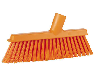 Vikan stofferbezem Haakse Draad Oranje 250mm