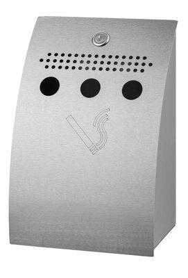 All Care Dutch Bins RVS asbak vierkant 