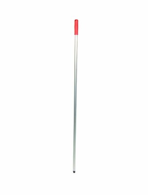 Aluminium Steel met schroefdraad 145 cm - Rood