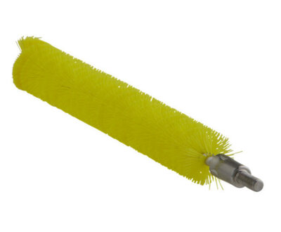 Vikan Pijpborstel Medium Voor Flexibele Kabel Ø20, 200mm Geel