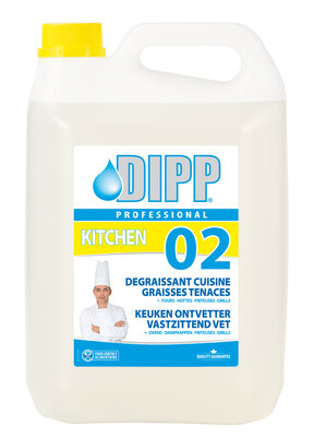 DIPP N° 02 - 5L SPRAY Keuken Ontvetter Vastzittend Vet