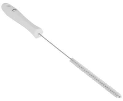 Vikan Smalle Medium Pijpborstel Ø9mm, 370mm Wit