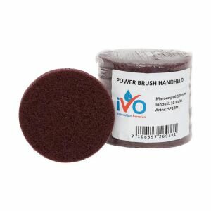iVo Toppad Power Brush Maroonpad Bruin 100mm