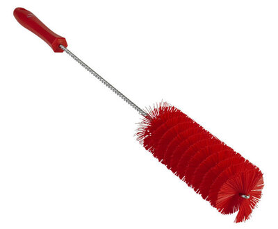 Vikan Medium Pijpborstel Met Handvat Ø50, 500mm Rood