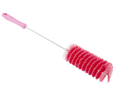 Vikan Medium Pijpborstel Met Handvat Ø60, 500mm Roze