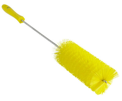 Vikan Medium Pijpborstel Met Handvat Ø60, 500mm Geel