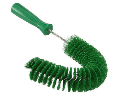 Vikan Medium Buizenborstel Met Handvat Ø55, 360mm Groen