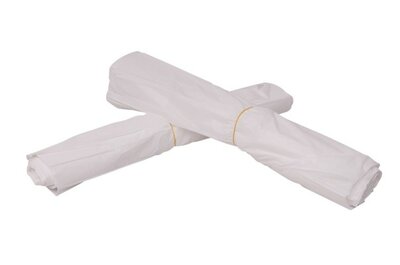 Pedaalemmerzakken HDPE 50x60cm, T15 WIT (20rol a 50 st.)