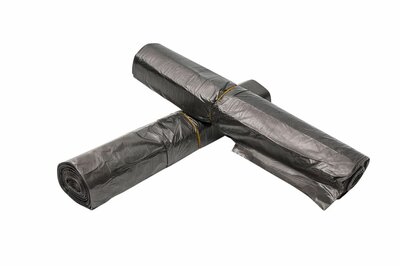 Pedaalemmerzakken, HDPE 39x50cm T10, grijs 20rol x 50st.