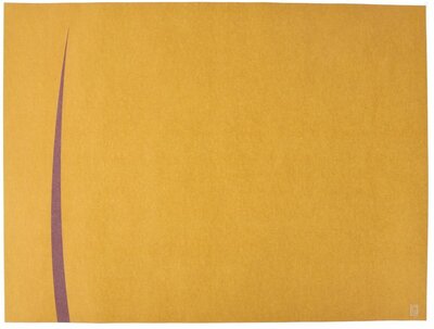 Europochette Placemats BARI Yellow - Burdundy 4x250st.