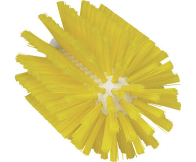 Vikan Steelmodel Pijpborstel Medium Ø90, 160mm Geel