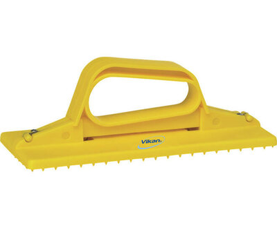 Vikan Hygiëne Padhouder Handmodel 230mm Geel