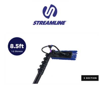 Streamline® OVA8® 24T Koolstofvezel Watergevoede Telescoopsteel – 2,44 m / 8 ft