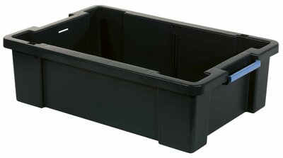  Numatic Ondiepe opbergbox zwart t.b.v EM-SM-PM werkwagens