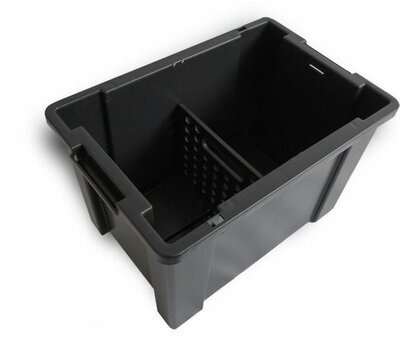 Numatic Diepe Opbergbox zwart t.b.v EM-SM-PM werkwagens