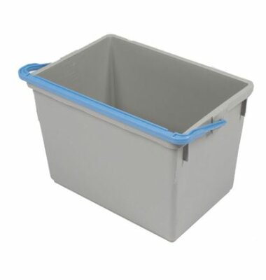 Numatic Grijze emmer 10 liter met blauwe hendel t.b.v. EM 