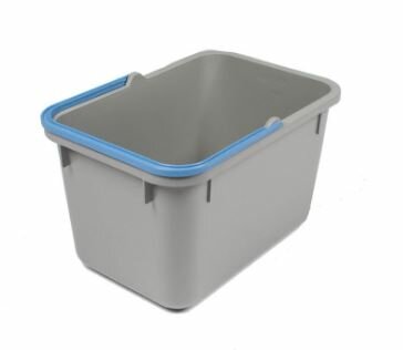 Numatic Grijze emmer 17 liter met blauwe hendel t.b.v. EM3 & EM5