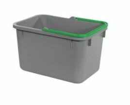 Numatic Grijze emmer 17 liter met groene hendel t.b.v. EM3 & EM5