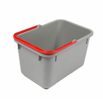 Numatic Grijze emmer 17 liter met rode hendel t.b.v. EM3 & EM5