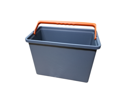 iVo Giotto Werkwagenemmer met Oranje Hendel – 7 Liter