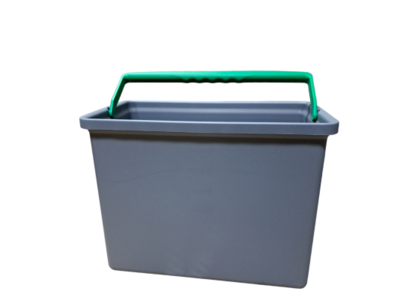 iVo Giotto Werkwagenemmer met Groene Hendel – 7 Liter