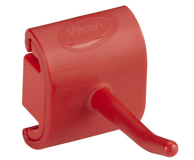 Vikan Hygiëne Haak voor Hi-Flex Wandhouder 41mm Rood