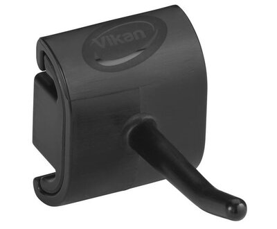 Vikan Hygiëne Haak voor Hi-Flex Wandhouder 41mm Zwart