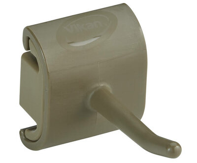 Vikan Hygiëne Haak voor Hi-Flex Wandhouder 41mm Bruin