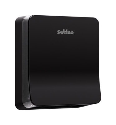 Satino Hyginity Handdoekdispenser Interfold S Zwart PT2 