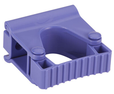 Vikan Hygiëne Klem voor Hi-Flex Wandhouder 82mm Paars