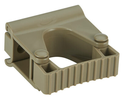 Vikan Hygiëne Klem voor Hi-Flex Wandhouder 82mm Bruin