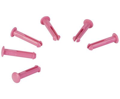 Vikan 6 x Pin Reserveonderdeel  Voor De 1011 en 1013 Roze