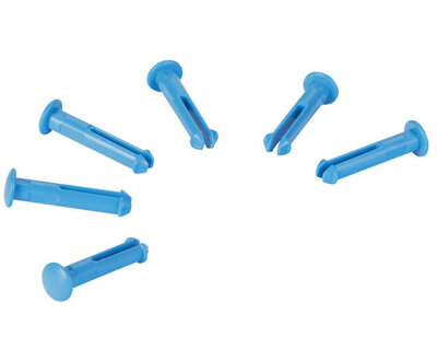 Vikan 6 x Pin Reserveonderdeel Voor De 1011 en 1013 Blauw