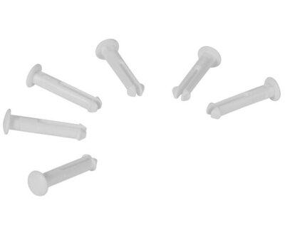 Vikan 6 x Pin Reserveonderdeel Voor De 1011 en 1013 Wit