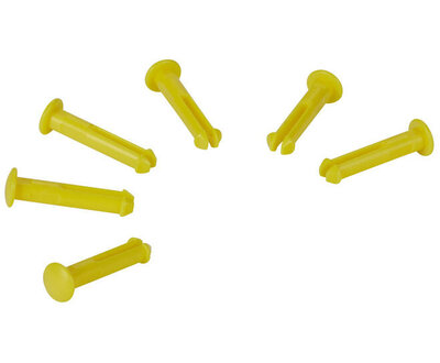 Vikan 6 x Pin Reserveonderdeel Voor De 1011 en 1013 Geel