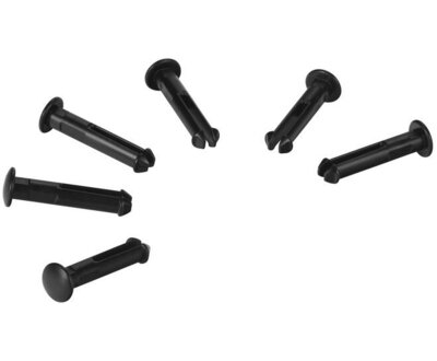 Vikan 6 x Pin Reserveonderdeel Voor De 1011 en 1013 Zwart