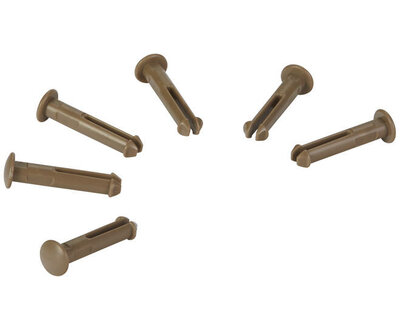 Vikan 6 x Pin Reserveonderdeel Voor De 1011 en 1013 Bruin