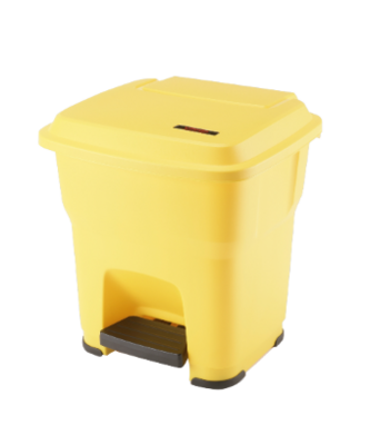 Vileda HERA Pedal Bin 35l - Geel 