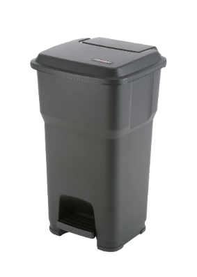 Vileda HERA Pedal Bin 60l - Zwart 